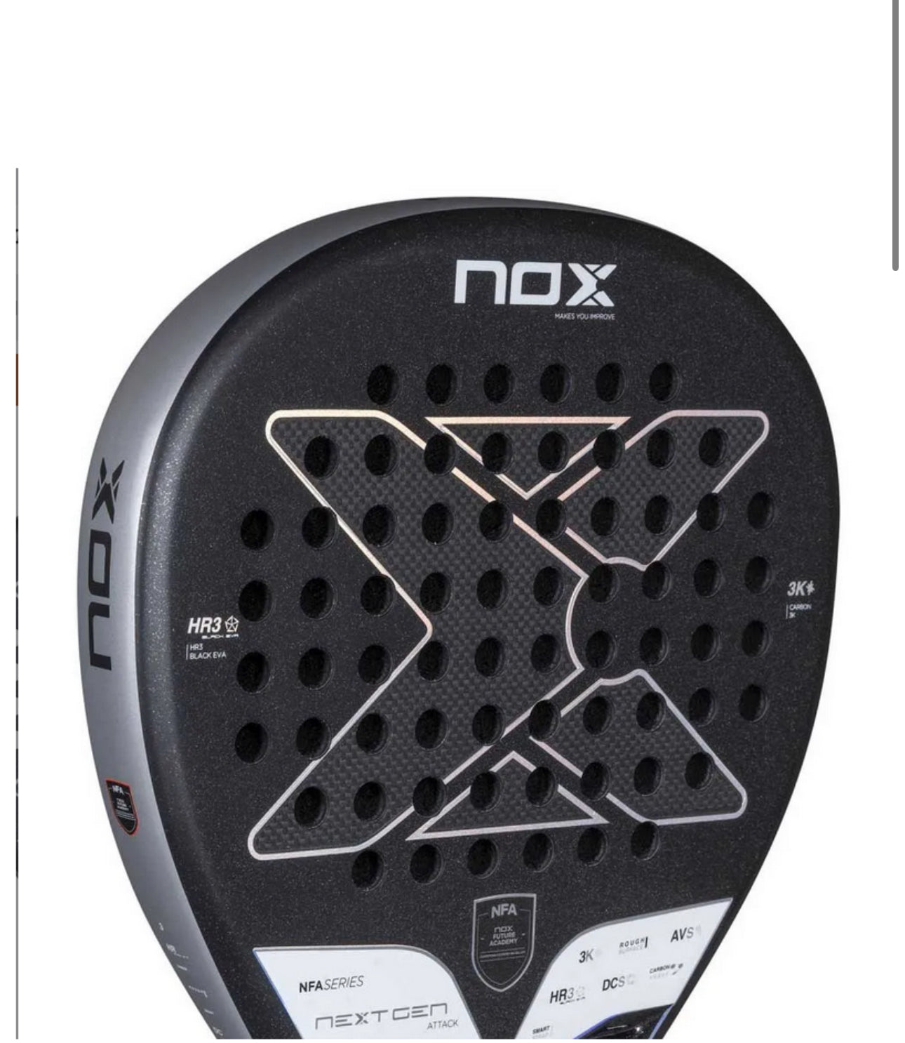 NOX Nextgen Pro Attack 3K 2025 Padel Racket