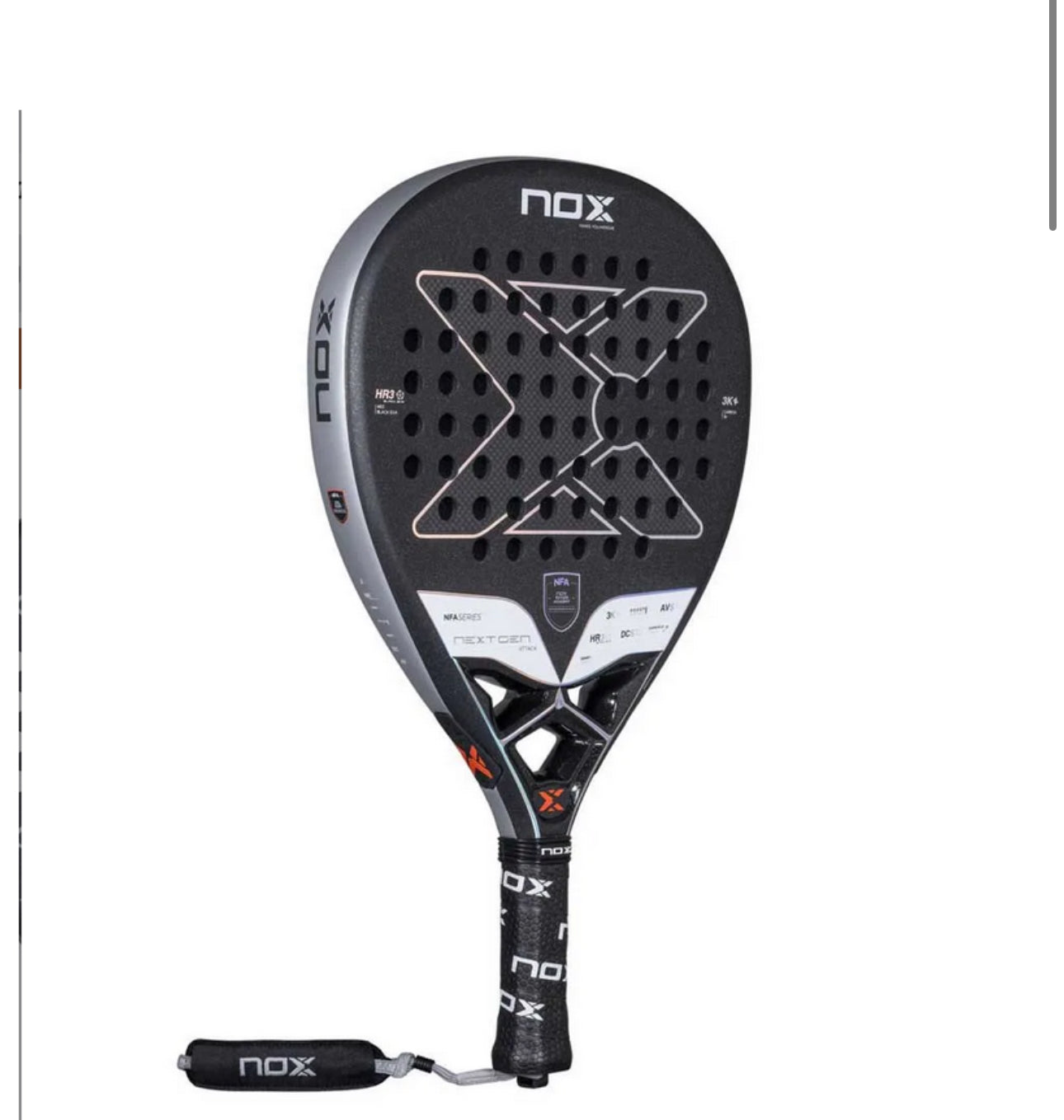 NOX Nextgen Pro Attack 3K 2025 Padel Racket
