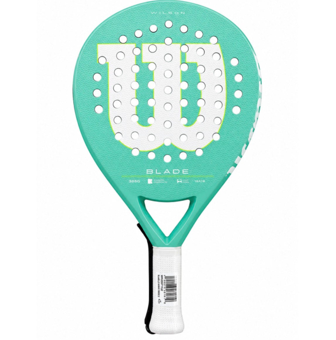 WILSON BLADE LS V4 GROEN/ ROZE