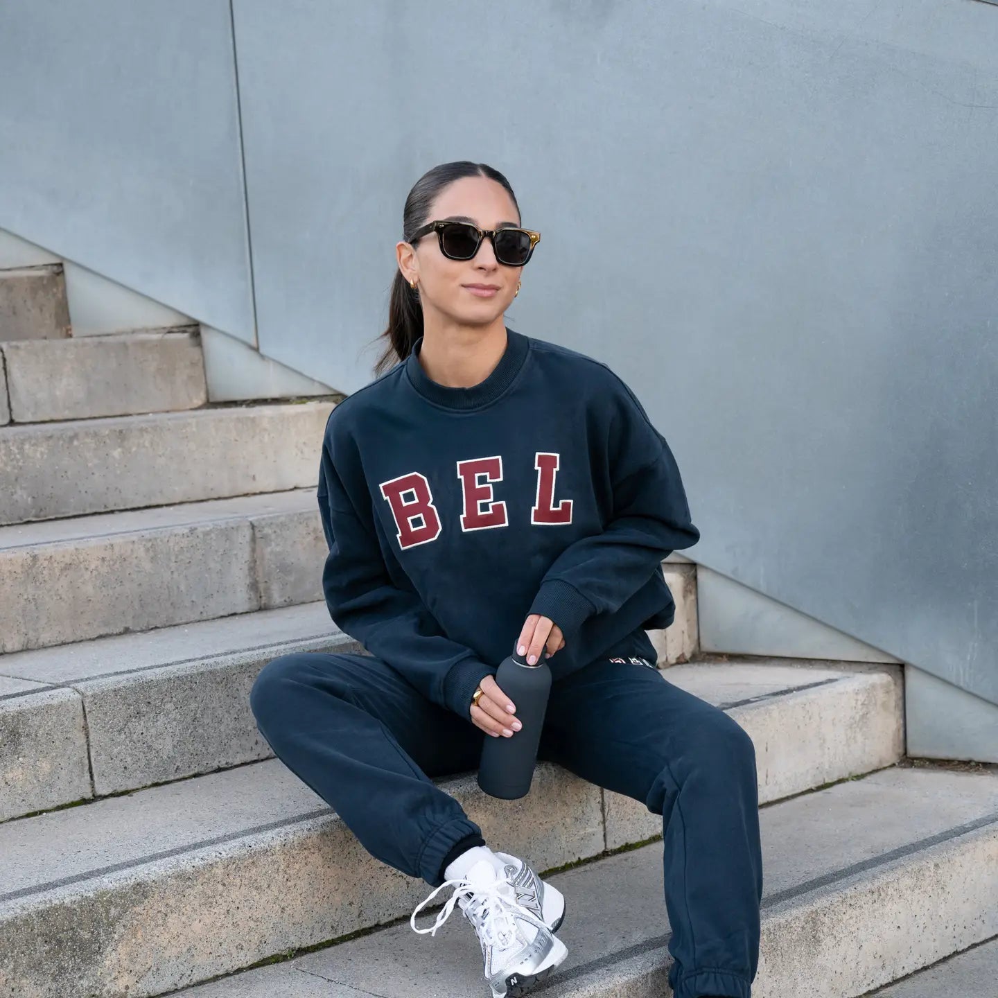 Hoodie navy blue