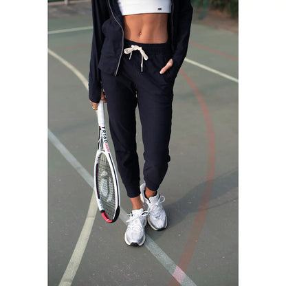 Lounge jogging broek marineblauw
