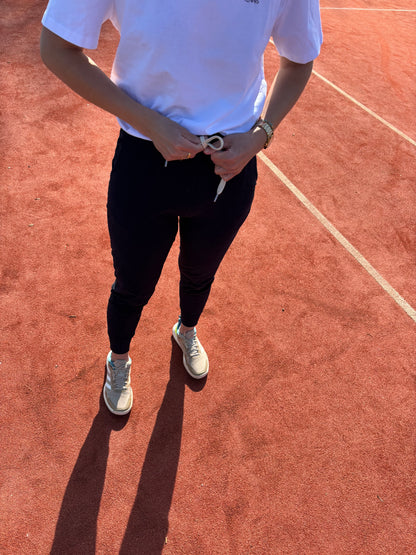 Lounge jogging broek marineblauw