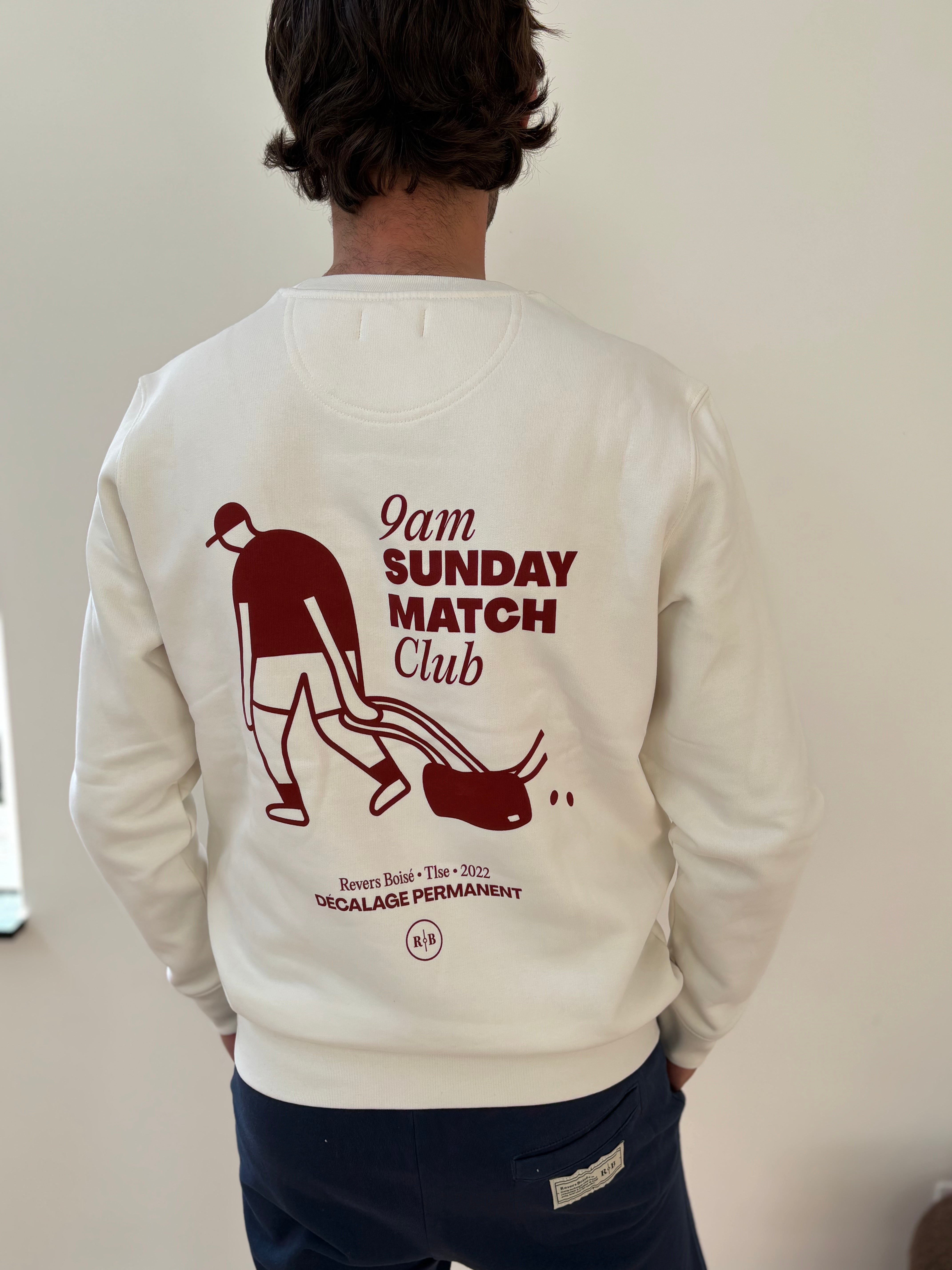 9am sunday match sweater