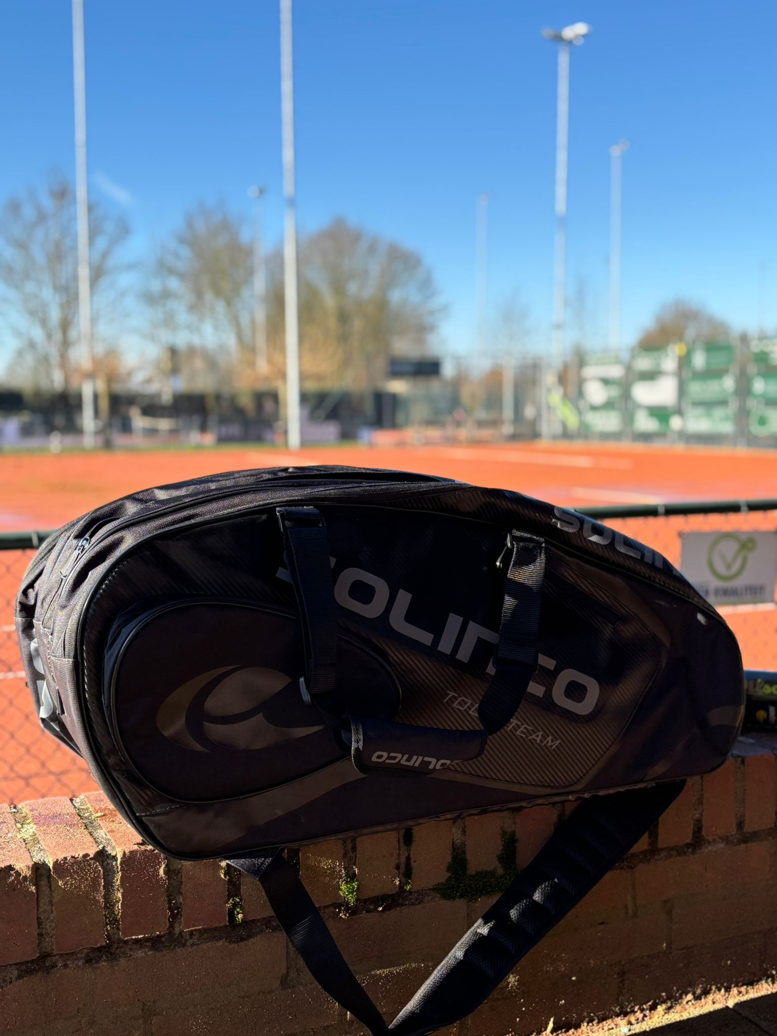 Tennis tas zwart