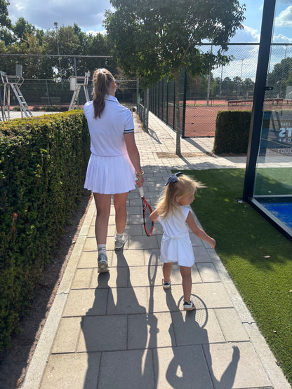 Little Court Dress – White