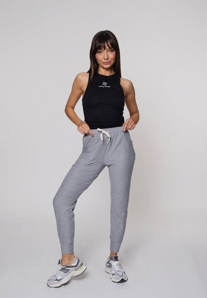 Lounge jogging broek marineblauw