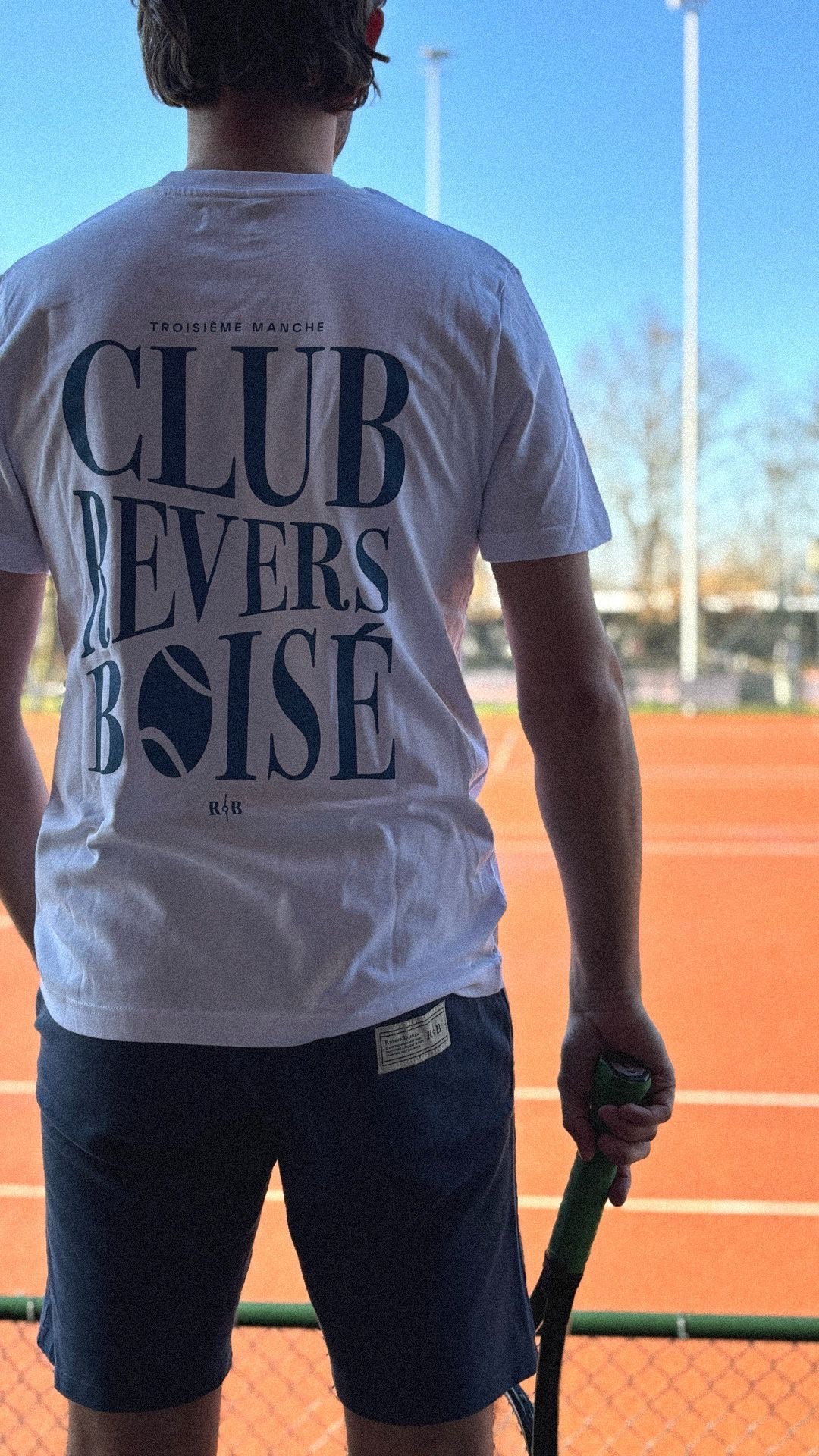 T-shirt in wit