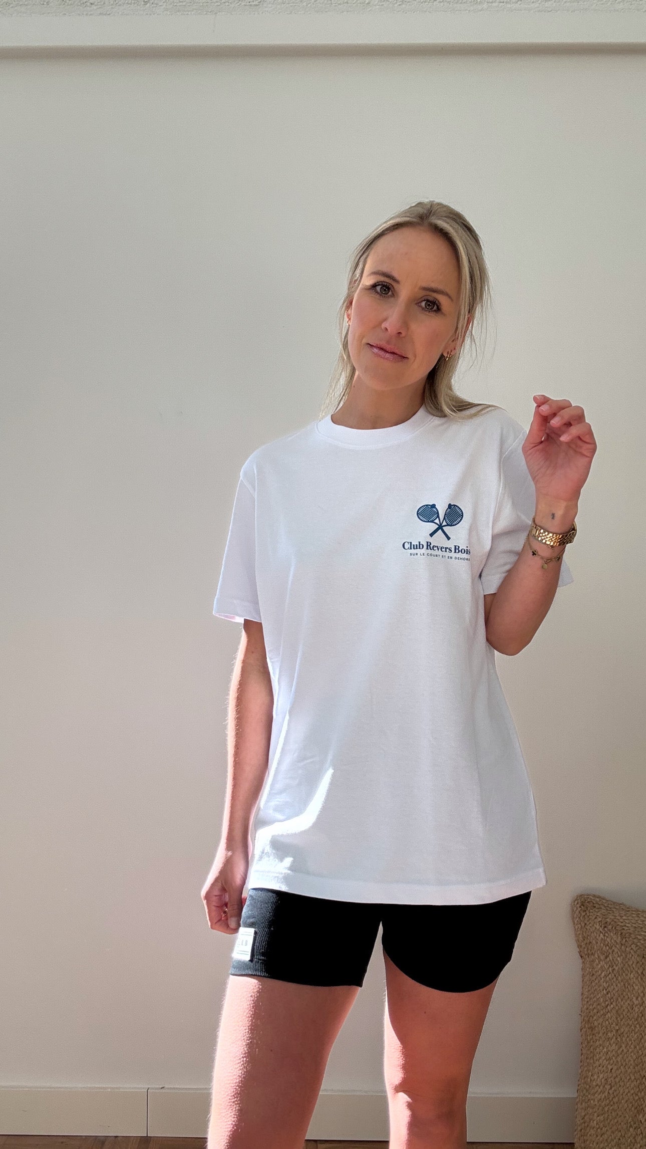 T-shirt in wit
