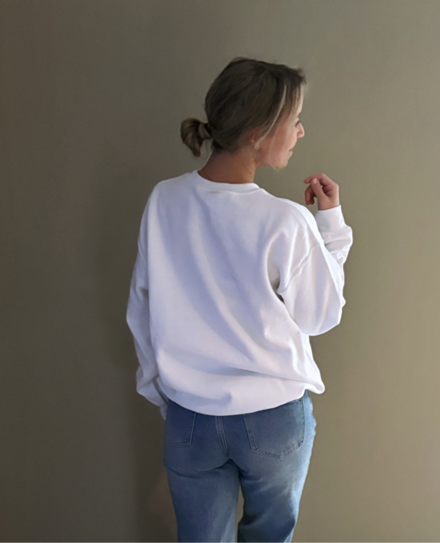 Hoodie white