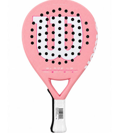 WILSON BLADE LS V4 GROEN/ ROZE