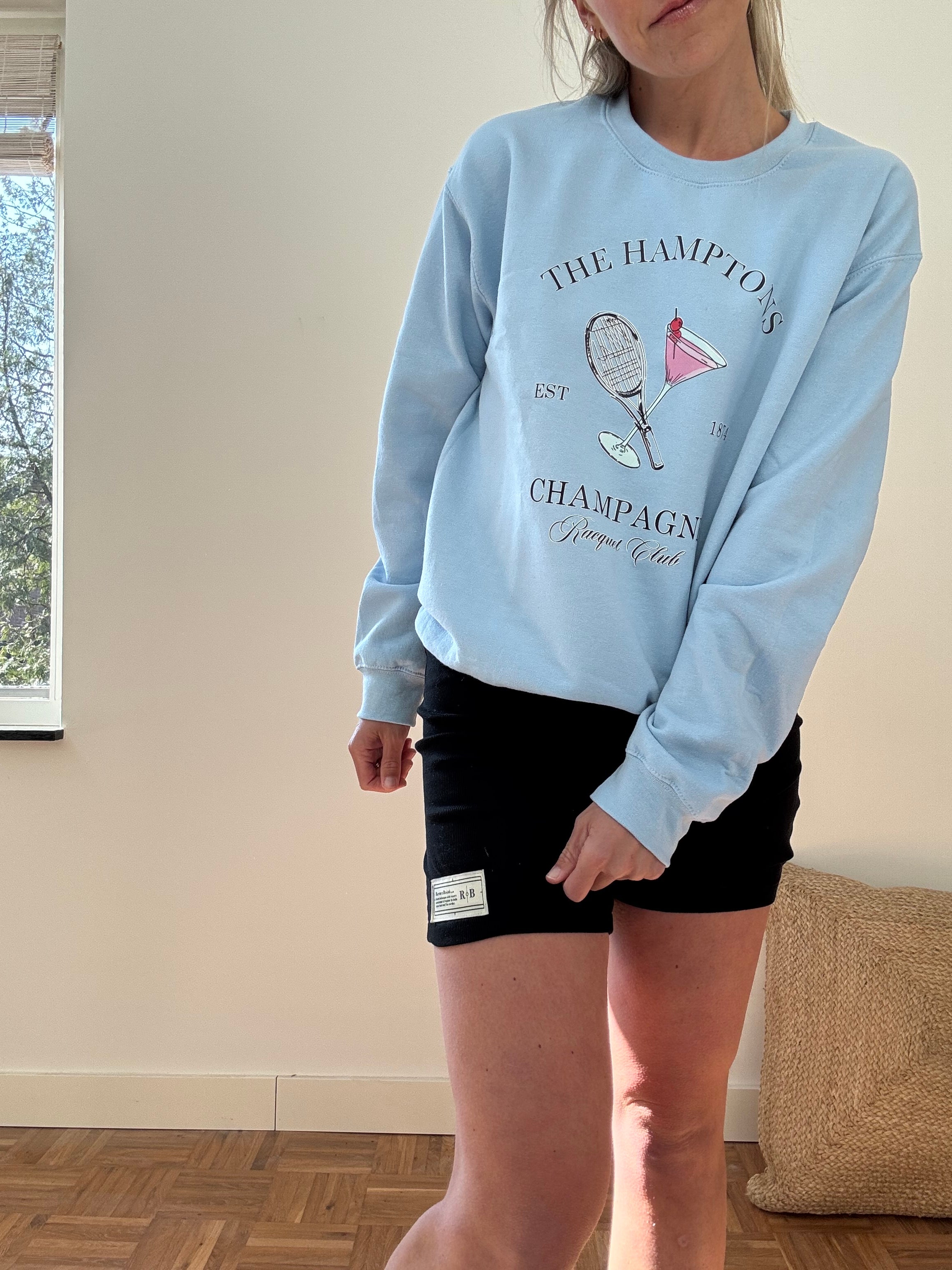 Kapuzenpullover Champagner