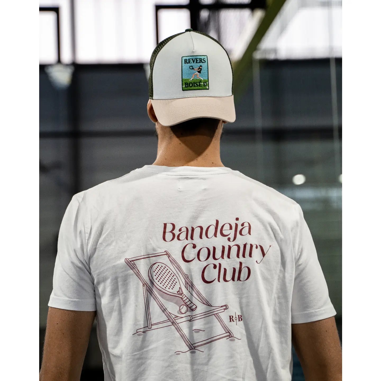 T-shirt met zeefdruk - bandeja