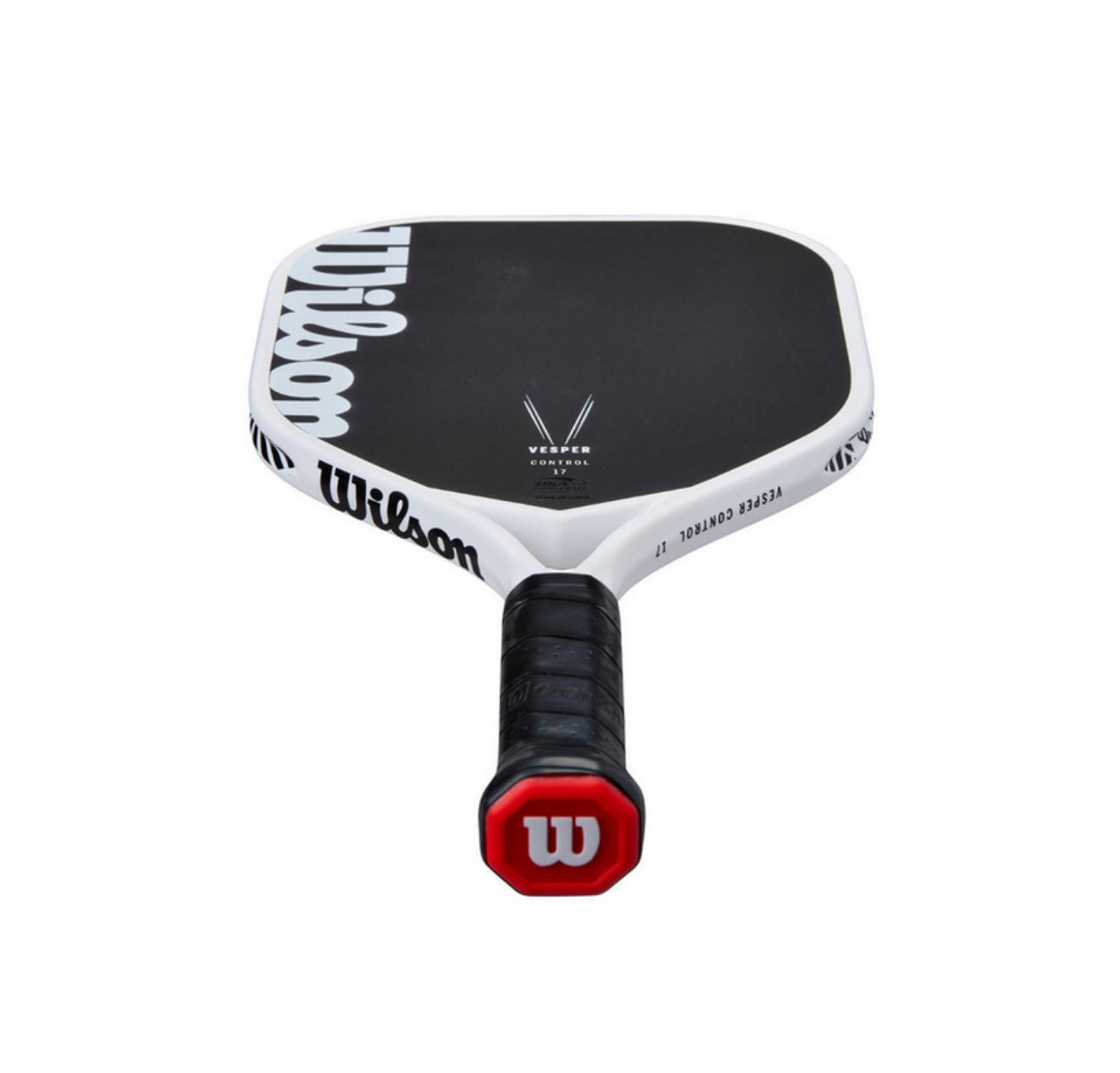 Wilson Vesper Control 17mm Raw Carbon Pickleball Paddle