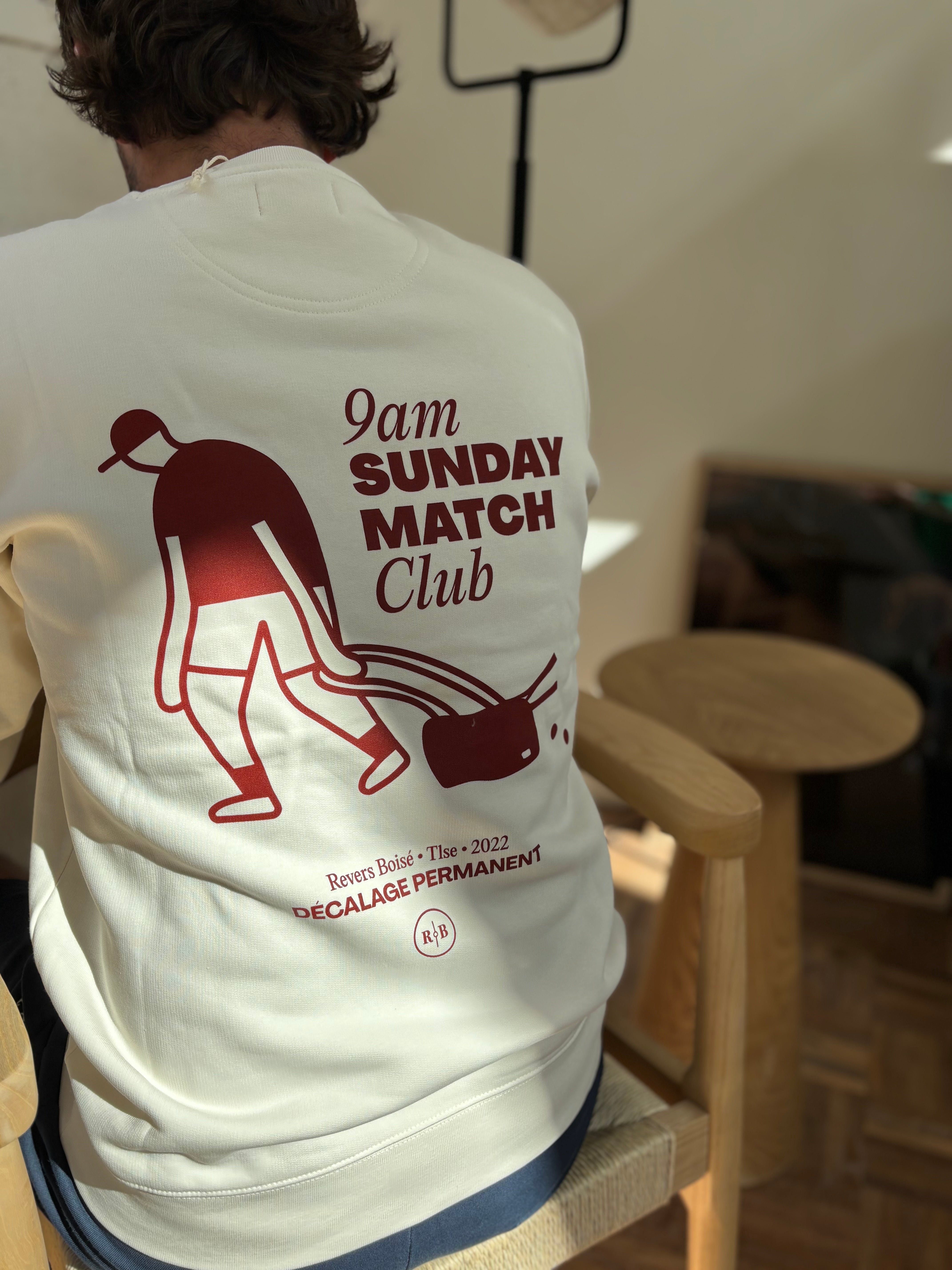 9am sunday match sweater