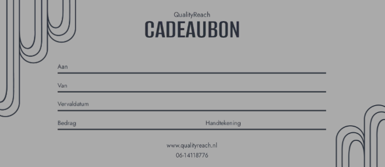 Quality Reach gift card