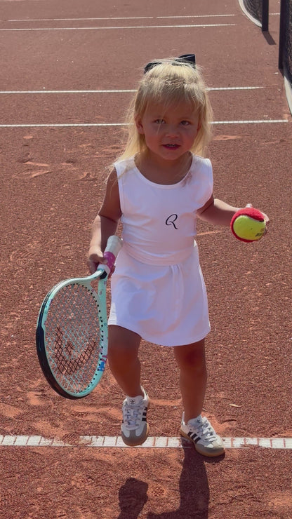 Little Court Dress – White